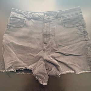 American Eagle Outfitters Black Jean Shorts, Size 16